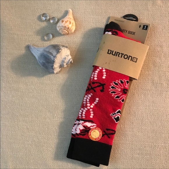 NWT BURTON BANDANA PARTY SOCKS - Picture 1 of 4